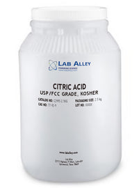 Citric Acid, Anhydrous, Granular, USP/FCC/Food Grade, Kosher, Halal