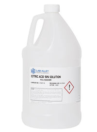 Citric Acid 50% Solution, FCC/Food Grade, Kosher, Halal