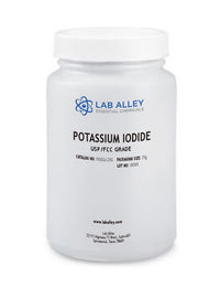 Potassium Iodide Powder (Crystals) USP/FCC/Food Grade, Kosher
