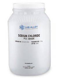 Sodium Chloride Crystal, FCC Grade, Kosher, Halal